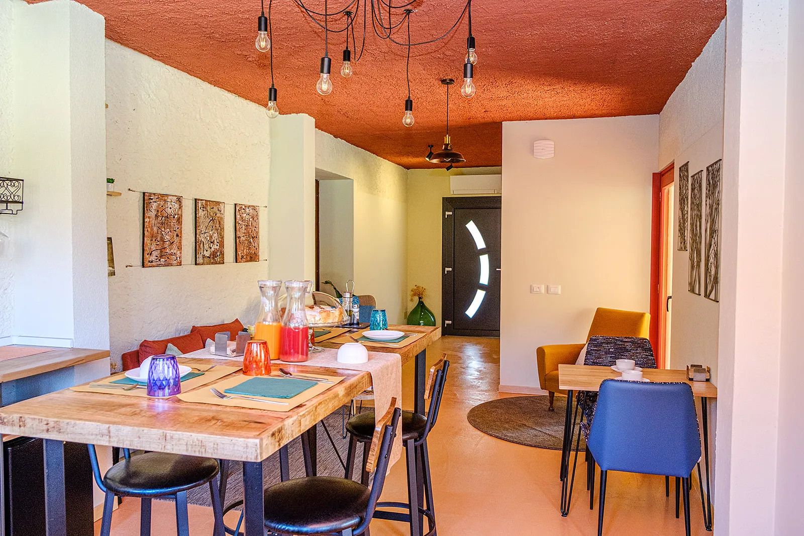 Sala colazione panoramica — Dolce Vita Guest House, Torreano